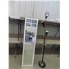 Image 1 : Floor Lamp, Mirror 60'' x 14 1/2'' 