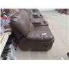 Image 3 : 8pce Sectional Leather/Leather Style (Total) 