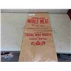 Image 1 : New 'Ground Whale Meat' Paper Sack 50lbs 