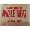 Image 2 : New 'Ground Whale Meat' Paper Sack 50lbs 