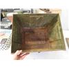 Image 2 : Vintage Military Ammo Box 14'' x 12'' x 14'' H 