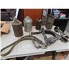 Image 1 : Oiler Cans, Water Cans, Pole Climbing Spurs, Tool Belt