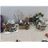 Image 2 : Christmas Village Houses, Trees, People & More 