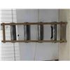 Image 3 : Wood/Metal Ladder Planter 15'' W x 46'' T 