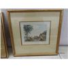 Image 2 : 6 Framed Pictures Including 2 Petit Point, Largest is 