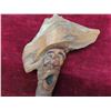 Image 3 : 2 Wood Carvings, Largest 10 1/2'' H 