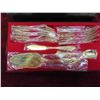 Image 2 : New Gold Plated 15pce Dessert Cutlery Set , 2 
