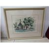 Image 2 : 2 Framed Prints by V Friesen , Largest 20'' x 17'' 