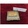 Image 1 : Vintage 1925 Advertising Paper on Wood 3.25'' x 2.75'' 