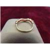 Image 4 : 10kt Yellow Gold Ring with 2 Natural Rubies Size 5/6