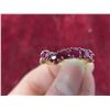 Image 6 : 10kt Yellow Gold Ring with 2 Natural Rubies Size 5/6