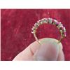 Image 7 : 10kt Yellow Gold Ring with 2 Natural Rubies Size 5/6