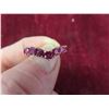 Image 8 : 10kt Yellow Gold Ring with 2 Natural Rubies Size 5/6