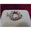 Image 7 : Vintage 10kt Yellow Gold Pendant with Natural