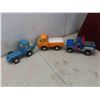 Image 2 : Diecast Trucks, Tonka, John Deere Tractor & Trailer 