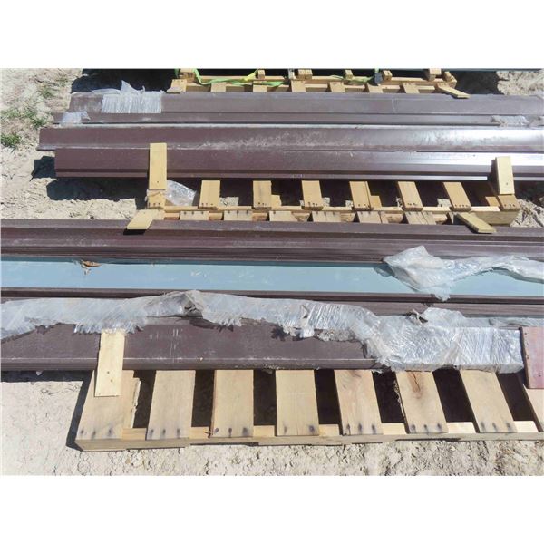 2 Pallets of Metal House Trim, Brown - Details  