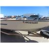 Image 3 : Aluminum 17ft Boat with Mercury 20HP & Spartan Trailer NO TOD