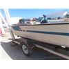 Image 4 : Aluminum 17ft Boat with Mercury 20HP & Spartan Trailer NO TOD