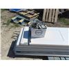Image 2 : Used Garage Door 9ft x 8ft with Hardware. 
