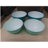 Image 2 : 4 Mixing Bowls Plastic, Casserole Dish with