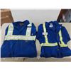 Image 1 : 2 High Visible Overalls - Pioneer Size 50 With Arc 