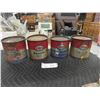 Image 1 : 4 Esso Grease Cans 