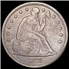 Image 1 : 1872 Seated Liberty Dollar LIGHTLY CIRCULATED