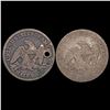 Image 2 : 1858-O/1842 Seated Liberty Half [2] NICE CIRC
