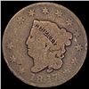 Image 1 : 1817 Coronet Head Large Cent NICELY CIRCULATED