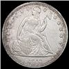 1842 Seated Liberty Dollar NEARLY UNCIRCULATED