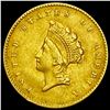 Image 1 : 1855 Indian Princess Head Gold Dollar HIGH GRADE