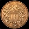 Image 1 : 1869 Two-Cent Piece UNCIRCULATED