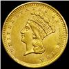 Image 1 : 1859 Indian Princess Head Gold Dollar UNCIRCULATED