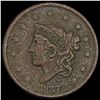 Image 1 : 1837 Coronet Head Large Cent NICELY CIRCULATED