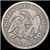 Image 2 : 1854 Seated Liberty Half Dollar NICELY CIRCULATED