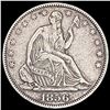 Image 1 : 1856 Seated Liberty Half Dollar CLOSELY UNCIRCULATED
