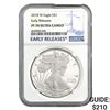 Image 1 : 2018-W Silver Eagle NGC PF70 Ultra Cameo