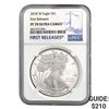 Image 1 : 2018-W American Silver Eagle NGC PF70 UC