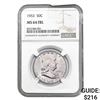 Image 1 : 1953 Franklin Half Dollar NGC MS64 FBL