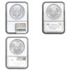 Image 2 : [3] 1987-2000 Am Eagle Silv $1 NGC MS69