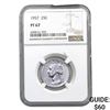 Image 1 : 1957 25C Washington Quarter NGC PF67