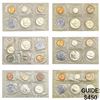 Image 1 : 1959-1964 US Proof Set Lot [30 Coins]