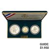 Image 1 : 1992 Columbus 3 Coin Set 0.2419oz AGW Gold