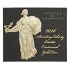 Image 4 : 2016 Standing Liberty Centennial Gold Coin 0.25oz