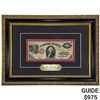 Image 1 : 1917 $1 LEGAL TENDER USN FRAMED