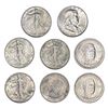 Image 1 : 1923-1958 [8] Silver Half Dollar Lot