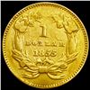 Image 2 : 1855 $1 Indian Princess Head Gold Dollar NICELY CIRCULATED