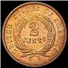 Image 1 : 1864 Two-Cent Piece UNCIRCULATED
