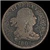 Image 1 : 1808 Classic Head Half Cent NICELY CIRCULATED