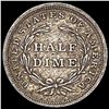Image 2 : 1840 Seated Liberty Half Dime NEARLY UNCIRCULATED